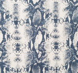 Rayon Crinkle 1D1177 Rayon Fabric - Denim Blue Crinkle Texture, 50/52" Width