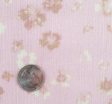 Rayon Crinkle 1D1180 Pink Rayon Fabric - Pink Crinkle Texture, 50/52" Width (1 Yard)