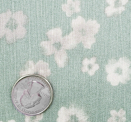 Rayon Crinkle 1D1180 100 Percent Rayon Fabric - Sage, Crinkle Texture, 50/52" Width (1 Yard)
