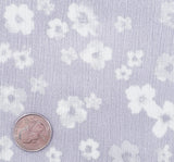 Rayon Crinkle 1D1180 Rayon Fabric - Silver Crinkle Texture, 50/52" Width (1 Yard)
