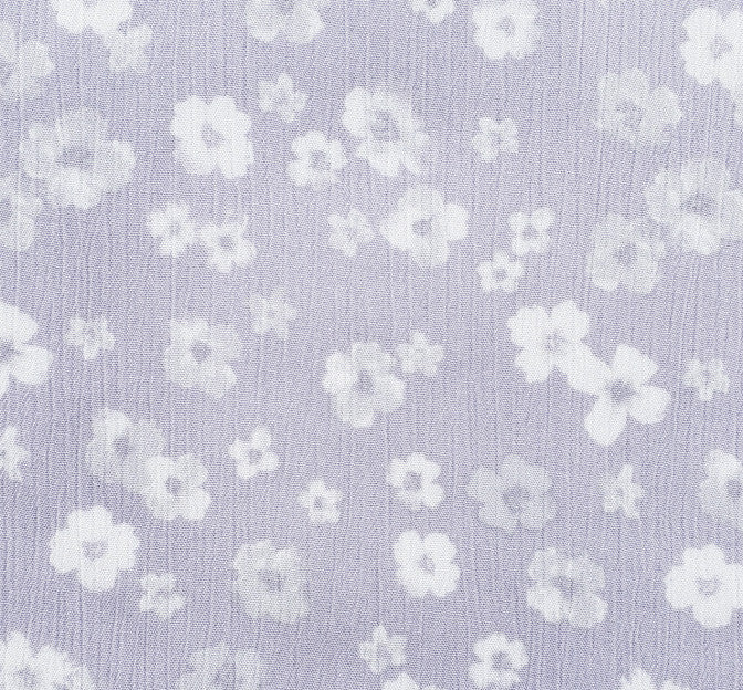 Rayon Crinkle 1D1180 Rayon Fabric - Silver Crinkle Texture, 50/52" Width (1 Yard)