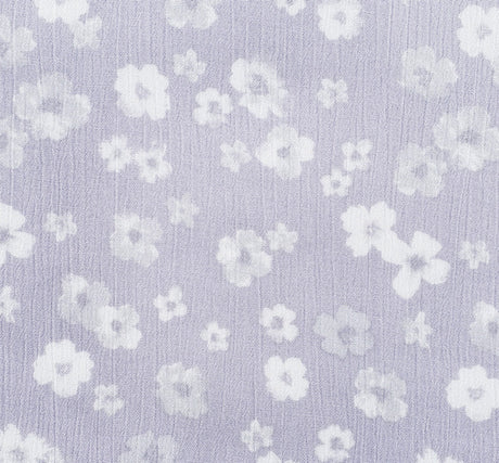Rayon Crinkle 1D1180 Rayon Fabric - Silver Crinkle Texture, 50/52" Width (1 Yard)