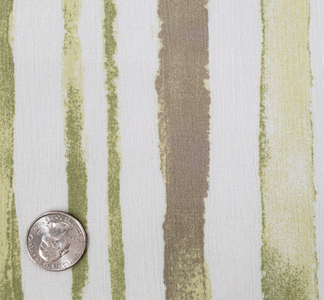 Rayon Crinkle 1D1263 Rayon Fabric - Lime Ivory Crinkle Texture, 50/52" Width