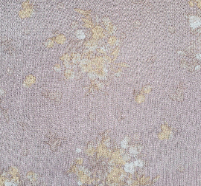 Rayon Crinkle 1D1267 Rose Dust Rayon Fabric - Rose Dust, Crinkle Texture, 50/52" Width
