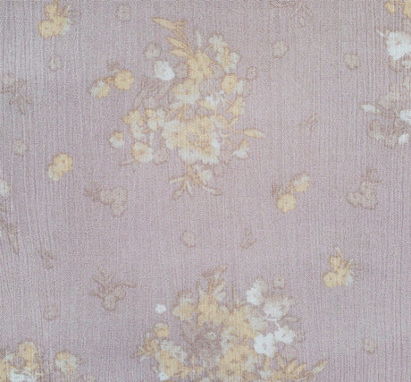 Rayon Crinkle 1D1267 Rose Dust Rayon Fabric - Rose Dust, Crinkle Texture, 50/52" Width