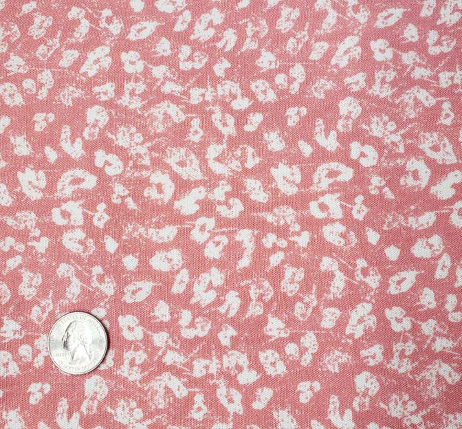 Rayon Slub 1D1420 100 Percent Rayon Fabric - Coral Pink, 55/56" Width