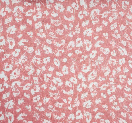 Coral Pink Rayon Slub Fabric 55/56" Wide Soft & Breathable Summer Apparel 1 Yard Fabric
