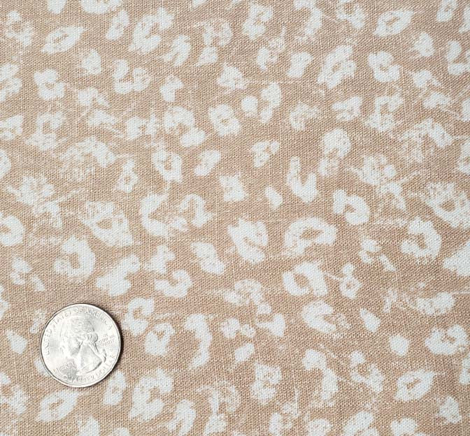 Rayon Slub 1D1420 Hazelnut Rayon Fabric - Hazelnut, Slub Texture, 55/56" Width (1 Yard)
