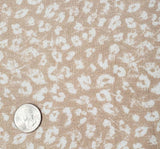 Rayon Slub 1D1420 Hazelnut Rayon Fabric - Hazelnut, Slub Texture, 55/56" Width (1 Yard)