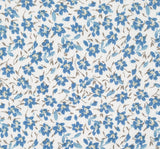 Rayon Crinkle 1D1435 Rayon Fabric - Ultramarine Crinkle Texture, 50/52" Width (1 Yard)