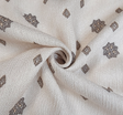 Rayon Crinkle 1D1472 Rayon Fabric - Taupe Crinkle Texture, 50/52" Width