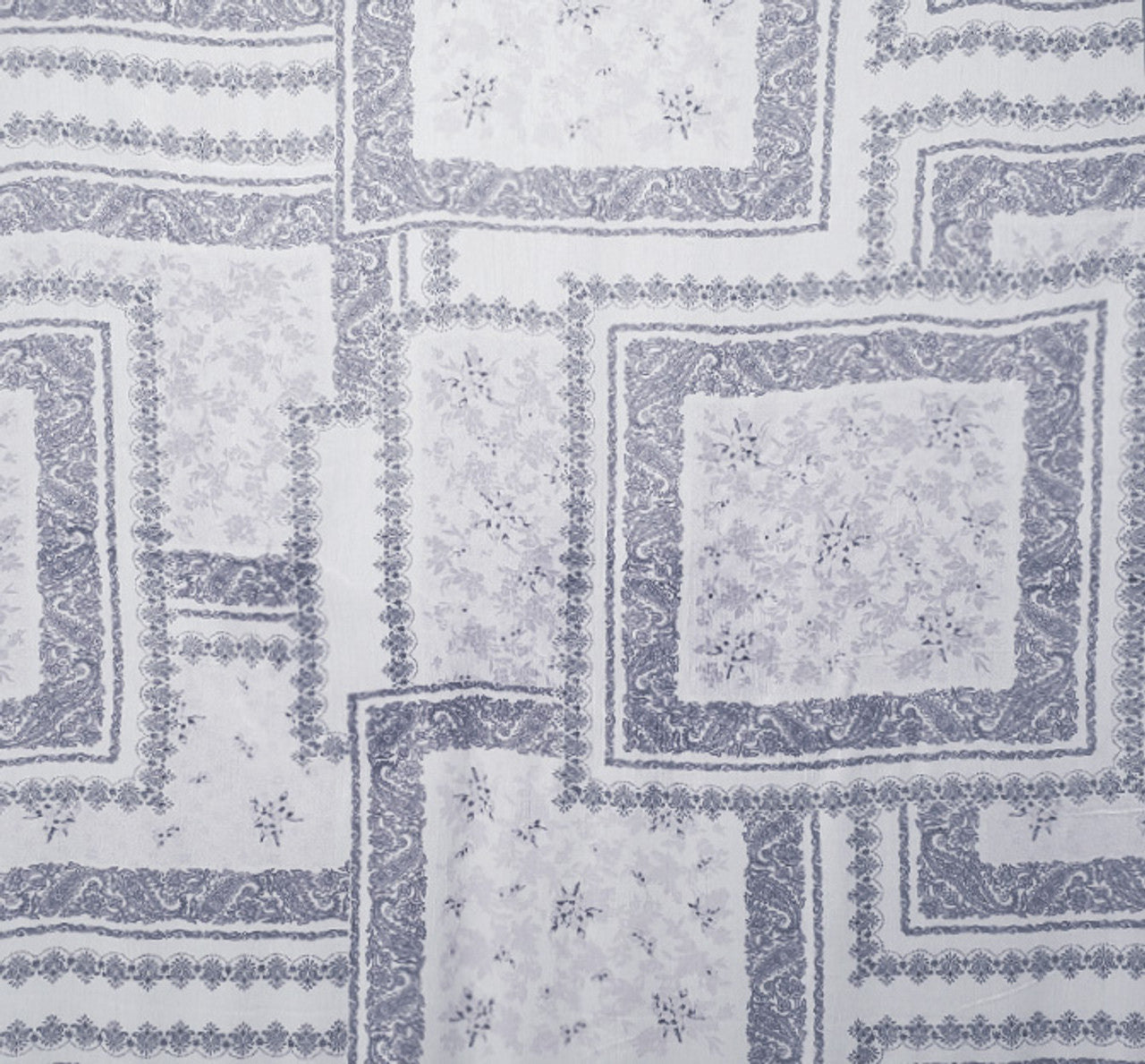 1 Yard 50/52" Ivory Slate Rayon Crinkle Lightweight Woven Crepon for Apparel Sewing