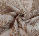 1 yarda de tela arrugada de rayón polvo rosa, material suave y texturizado para vestidos fluidos, blusas femeninas y faldas elegantes, ancho 50/52"