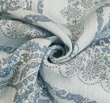 Rayon Crinkle 1D1478 Rayon Fabric - Sage Crinkle Texture, 50/52" Width (1 Yard)