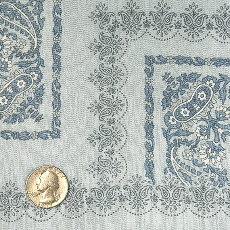 1 Yard Rayon Crinkle Fabric in Sage Lightweight 50/52" Wide Textured Fabric