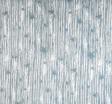 1 Yard Blue Rayon Crinkle Fabric 50/52" Wide Lightweight Crepon Apparel Fabric