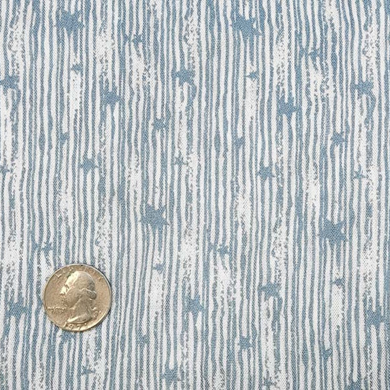 1 Yard Blue Rayon Crinkle Fabric 50/52" Wide Lightweight Crepon Apparel Fabric