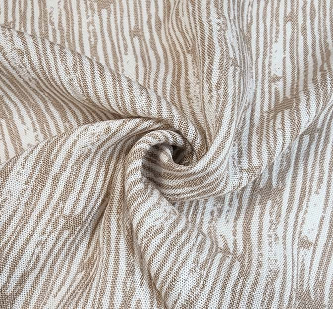 Rayon Crinkle 1D1479 Rayon Fabric - Taupe Crinkle Texture, 50/52" Width (1 Yard)