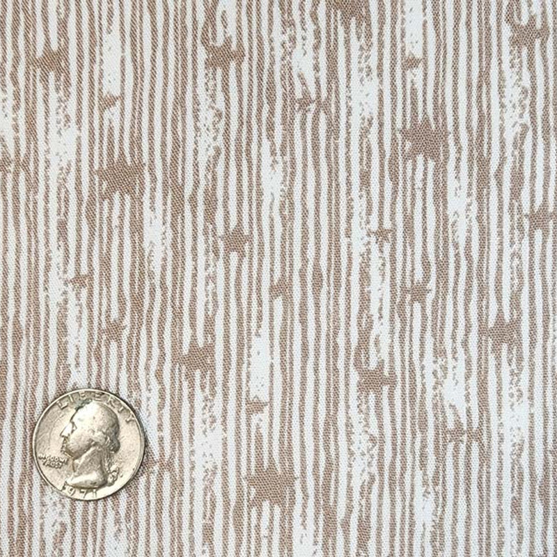 1 Yard Wide 50/52" Taupe Rayon Crinkle Fabric – Lightweight Crepon for Skirts