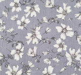 1D1482 Ash Rayon Crinkle Fabric - Ash Textured Crinkle, 50/52" Width (1 Yard)