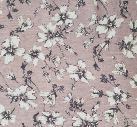 1 Yard Rose Dust Rayon Crinkle Fabric Featuring Delicate Pleated Texture for Elegant Dresses Soft Blouses and Skirts 50/52 Inch Width