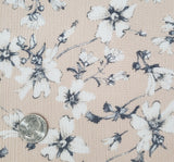 Rayon Crinkle 1D1482 100 Percent Rayon Fabric - Tan Crinkle Texture, 50/52" Width