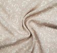 Rayon Crinkle 1D1507 100 Percent Rayon Fabric - Tan Crinkle Texture, 50/52" Width (1 Yard)