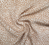 Rayon Crinkle 1D1517 Mud Rayon Fabric - Mud Textured Crinkle, 50/52" Width