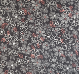 Rayon Crinkle 1D1527 Polar Night Rayon Fabric - Polar Night, Crinkle Texture, 50/52" Width (1 Yard)