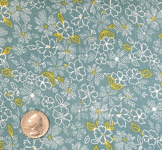 Rayon Crinkle 1D1527 Sage Rayon Fabric - Sage, Crinkle Texture, 50/52" Width (1 Yard)