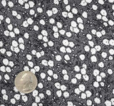 1D1528 Polar Night Rayon Crinkle Fabric - Polar Night, Crinkle Texture, 50/52" Width