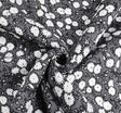 1D1528 Polar Night Rayon Crinkle Fabric - Polar Night, Crinkle Texture, 50/52" Width
