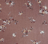 1D1536 Rose 100 Percent Rayon Fabric - Crinkle Texture, 50/52" Width (1 Yard)