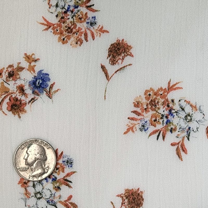 1 Yard Natural Rayon Crinkle Fabric 50/52" Wide Lightweight Textured Apparel Material