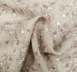 Rayon Crinkle 1D1559 100 Percent Rayon Fabric - Cream Bread, Crinkle Texture, 50/52" Width
