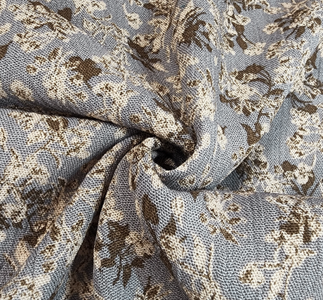 Rayon Crinkle 1D1563 Dune Rayon Fabric - Dune, Crinkle Texture, 50/52" Width (1 Yard)