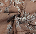 1 yarda de tela crepé arrugada de rayón color rosa para ropa ligera, ancho de 50/52 pulgadas