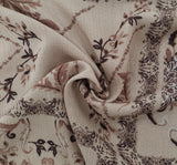 Rayon Crinkle 1D1587 Rayon Fabric - Taupe Crinkle Texture, 50/52" Width