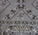Rayon Crinkle 1D1587 100 Percent Rayon Fabric - Warm Gray, Crinkle Texture, 50/52" Width