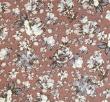 Rayon Crinkle 1D1590 Rose Rayon Fabric - Rose, Crinkle Texture, 50/52" Width