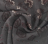 Rayon Crinkle 1D1601 100 Percent Rayon Fabric - Warm Gray, Crinkle Texture, 50/52" Width