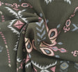 Rayon Crinkle 1D1639 100 Percent Rayon Fabric - Deep Gray Crinkle Texture, 50/52" Width