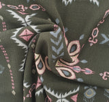 Rayon Crinkle 1D1639 100 Percent Rayon Fabric - Deep Gray Crinkle Texture, 50/52" Width