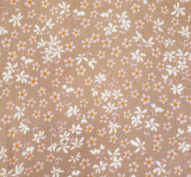 Rayon Crinkle 1D1647 Cookie Doe Rayon Fabric - Cookie Doe, Crinkle Texture, 50/52" Width (1 Yard)