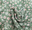 Rayon Crinkle 1D1647 Dark Ivy Rayon Fabric - Dark Ivy Crinkle Texture, 50/52" Width (1 Yard)