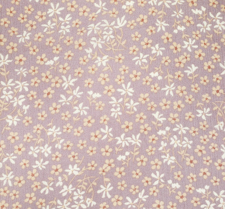 Rayon Crinkle 1D1647 100 Percent Rayon Fabric - Pale Mauve Crinkle Texture, 50/52" Width
