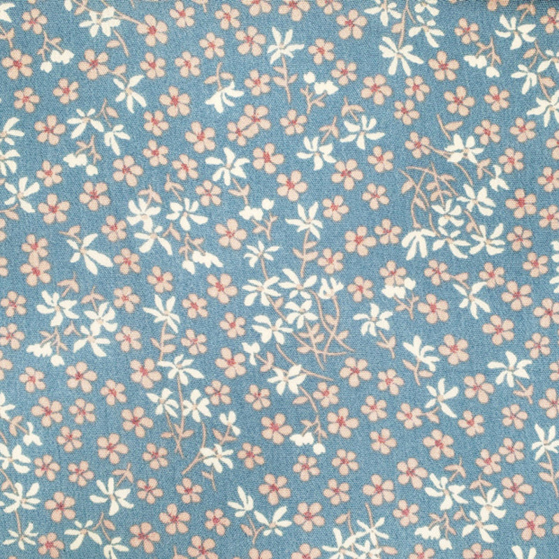 1 Yard Rayon Crinkle Crepon Spring Blue Fabric, 50/52" Wide Lightweight Apparel Material