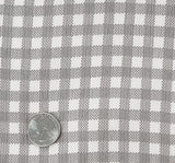 Rayon Crinkle 1D1649 100 Percent Rayon Fabric - Dark Cement, Crinkle Texture, 50/52" Width