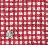 Rayon Crinkle 1D1649 Mars Red Rayon Fabric - Mars Red Crinkle Texture, 50/52" Width (1 Yard)