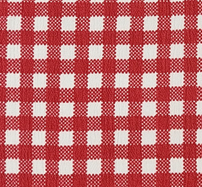 Rayon Crinkle 1D1649 Mars Red Rayon Fabric - Mars Red Crinkle Texture, 50/52" Width (1 Yard)